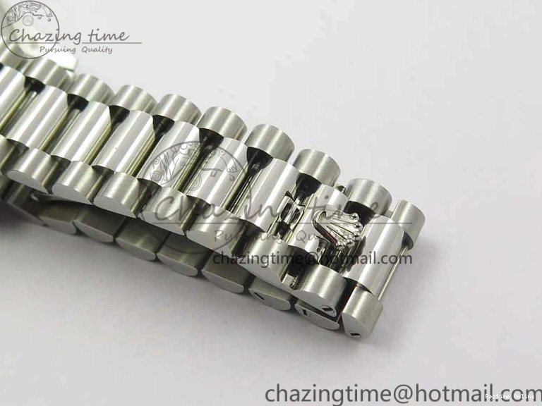 1229 Day-Date 36 SS 128239 Bp Maker Best Edition Black Dial on President Bracelet TimelessDesign 3151